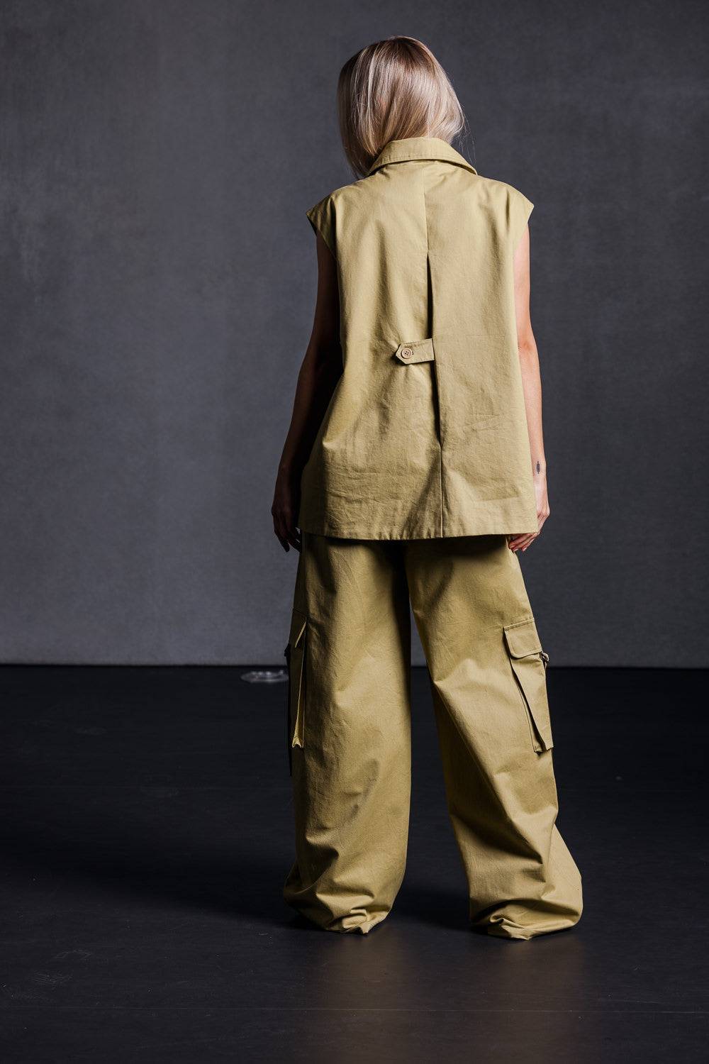 Karo Kauer Cargo Pants Khaki Hotsell