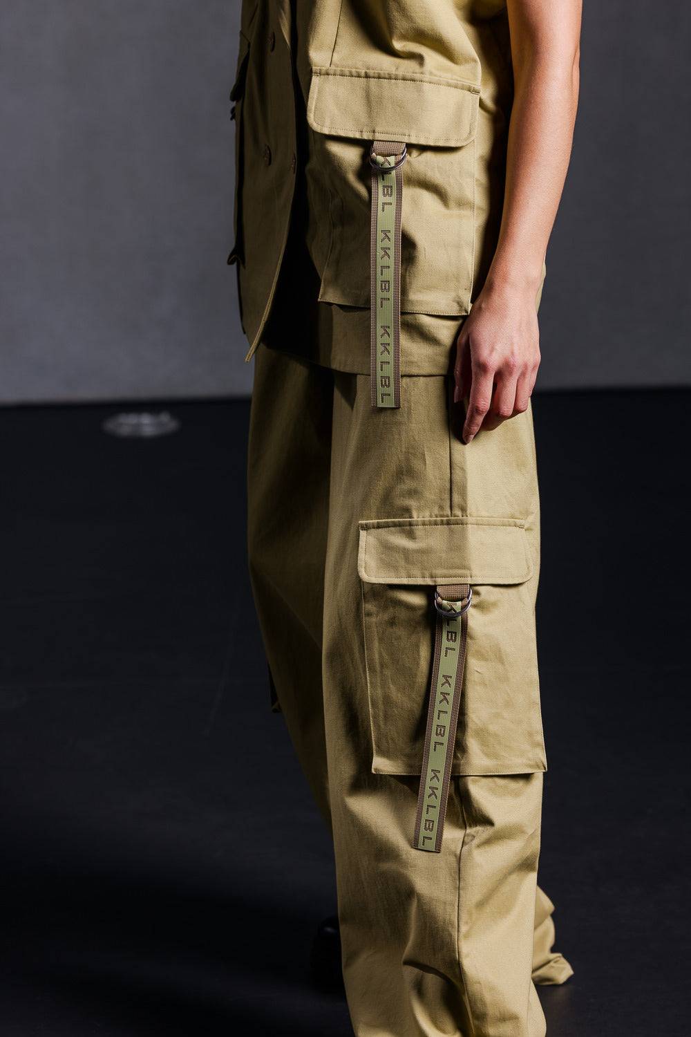 Karo Kauer Cargo Pants Khaki Hotsell