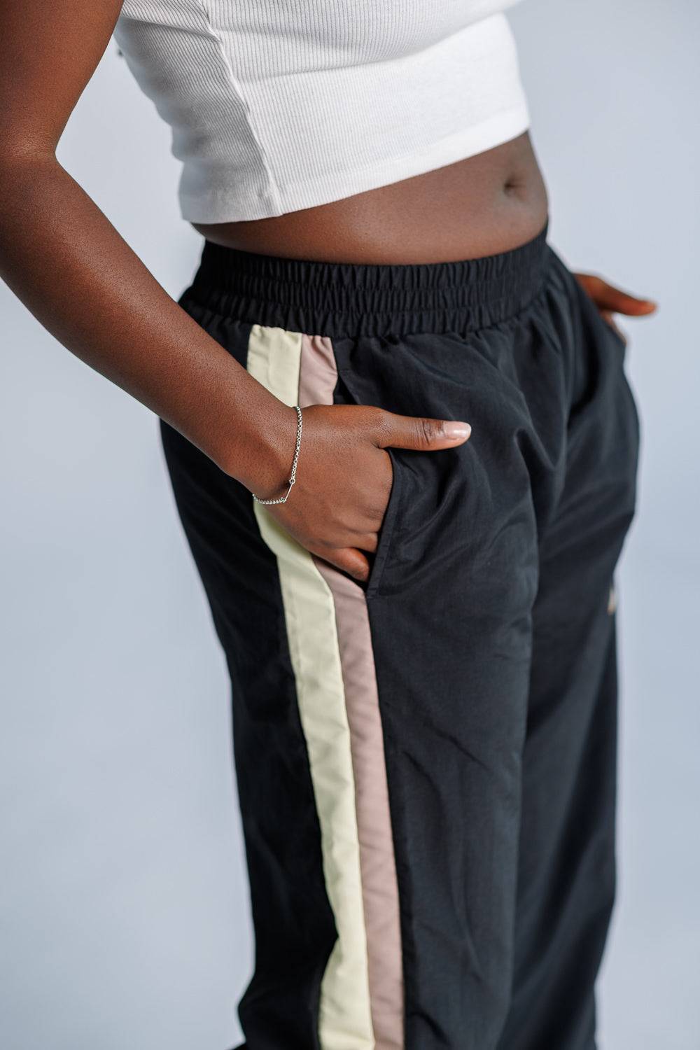 Karo Kauer Trackpants Black Schlussverkauf