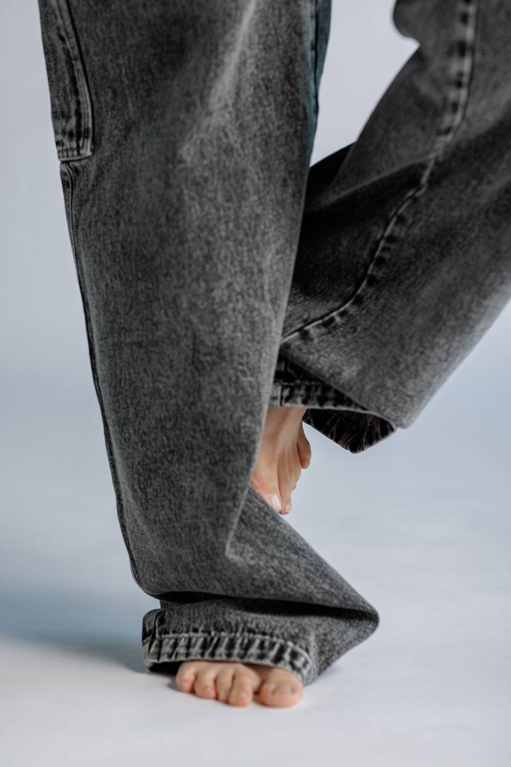 Karo Kauer Denim Pants Black Fabrikverkauf