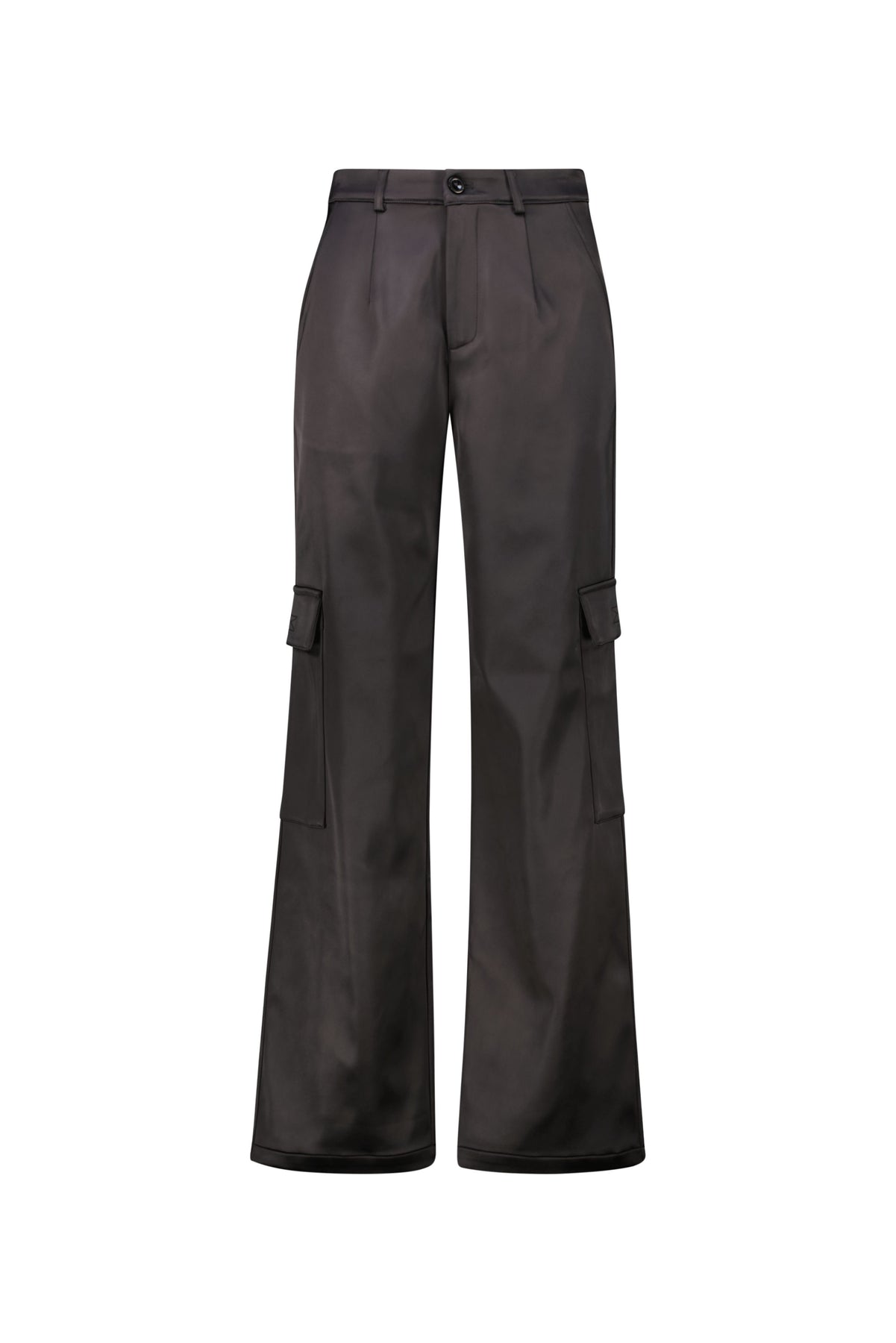 Karo Kauer Satin Pants Black Auslauf