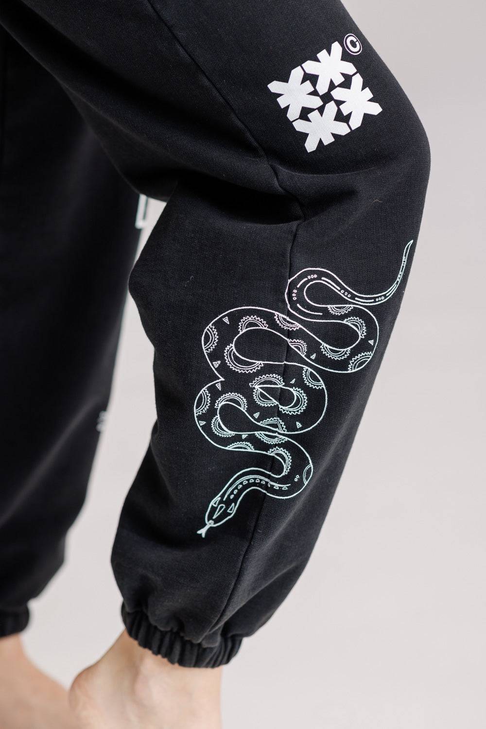 Karo Kauer Joggerpants Faded Black Günstiger Verkauf