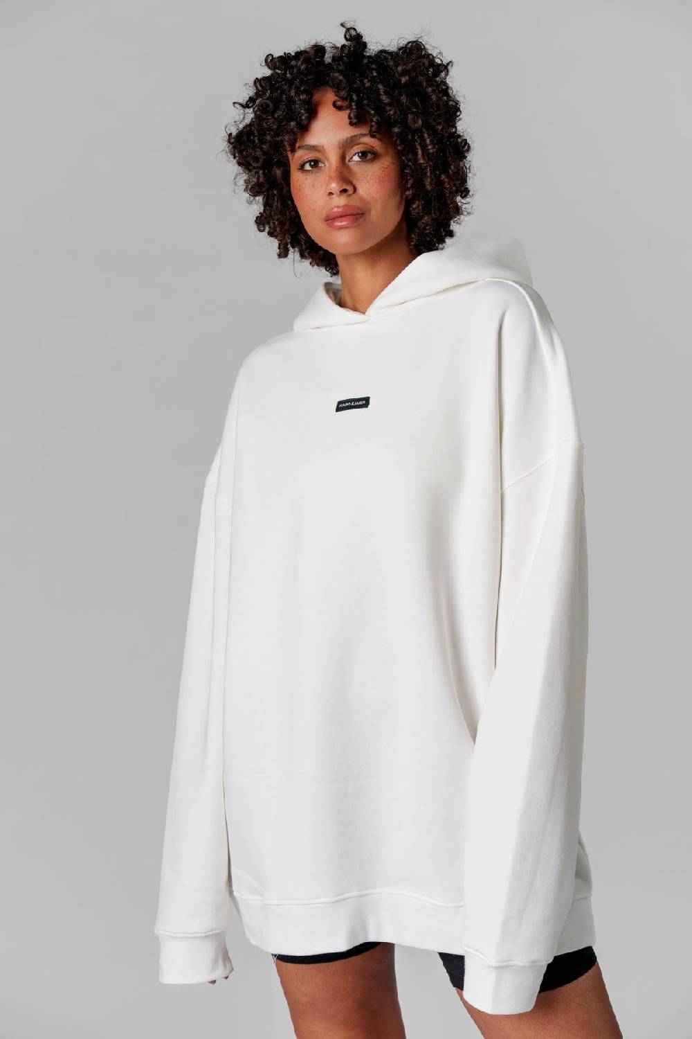 Karo Kauer Hoodie Dress Creme Angebote