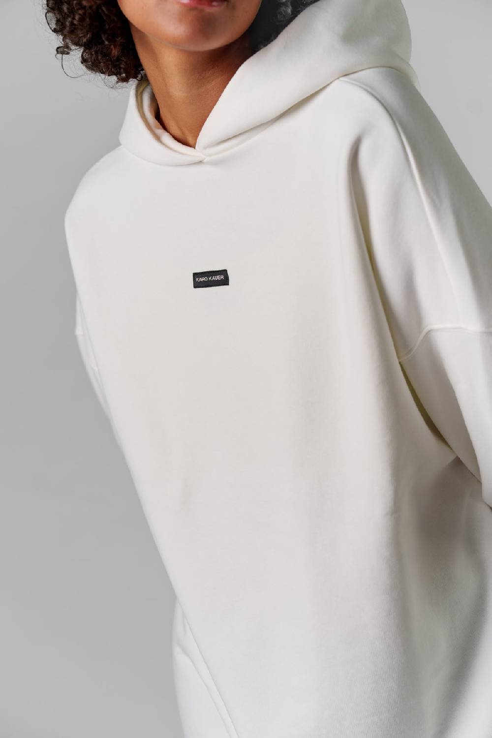 Karo Kauer Hoodie Dress Creme Angebote
