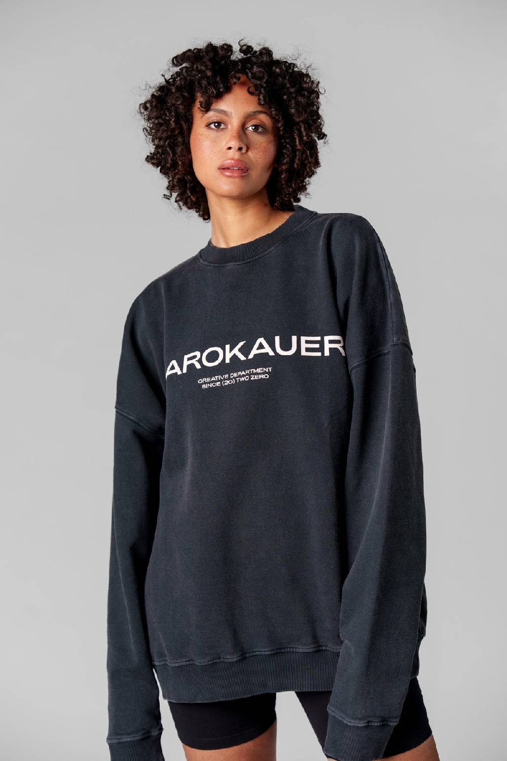 Karo Kauer Sweater Washed Grey Hotsell