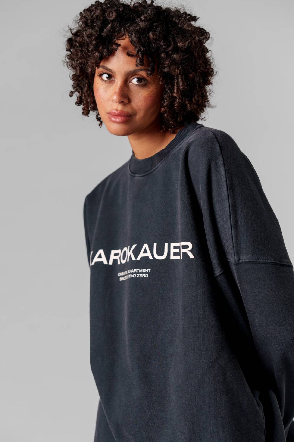 Karo Kauer Sweater Washed Grey Hotsell