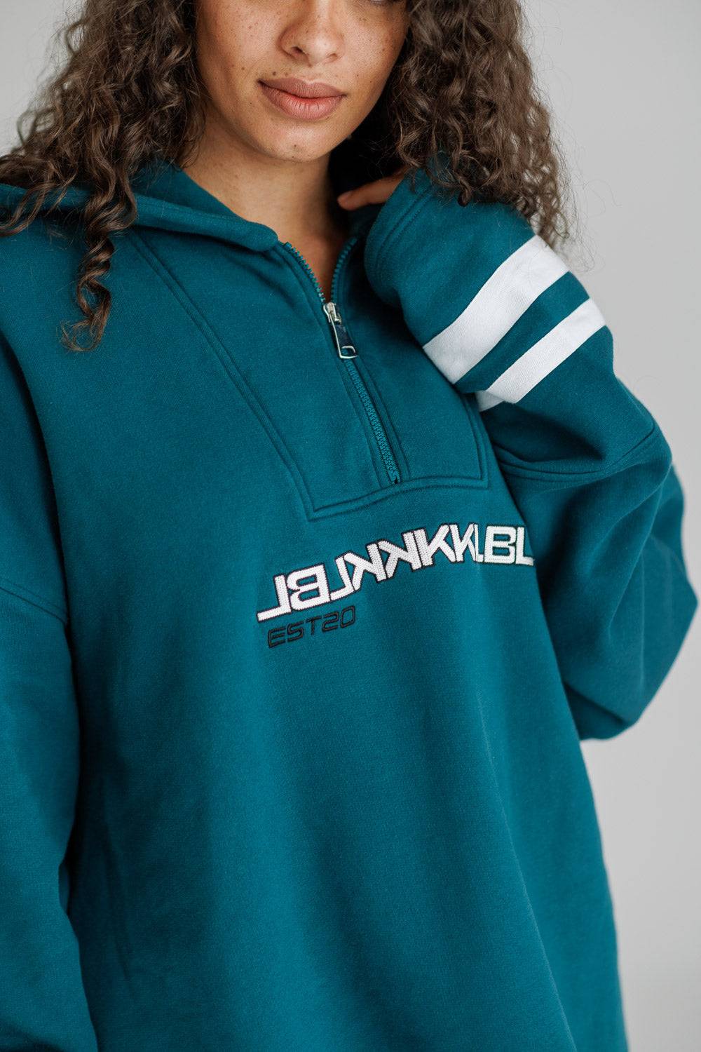 Karo Kauer Zipped Sweater Green Verkauf