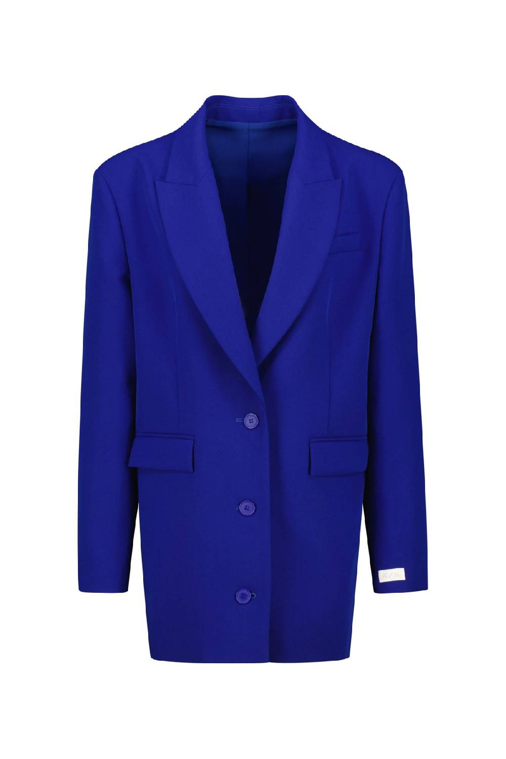 Karo Kauer Blazer Blue Günstiger Verkauf