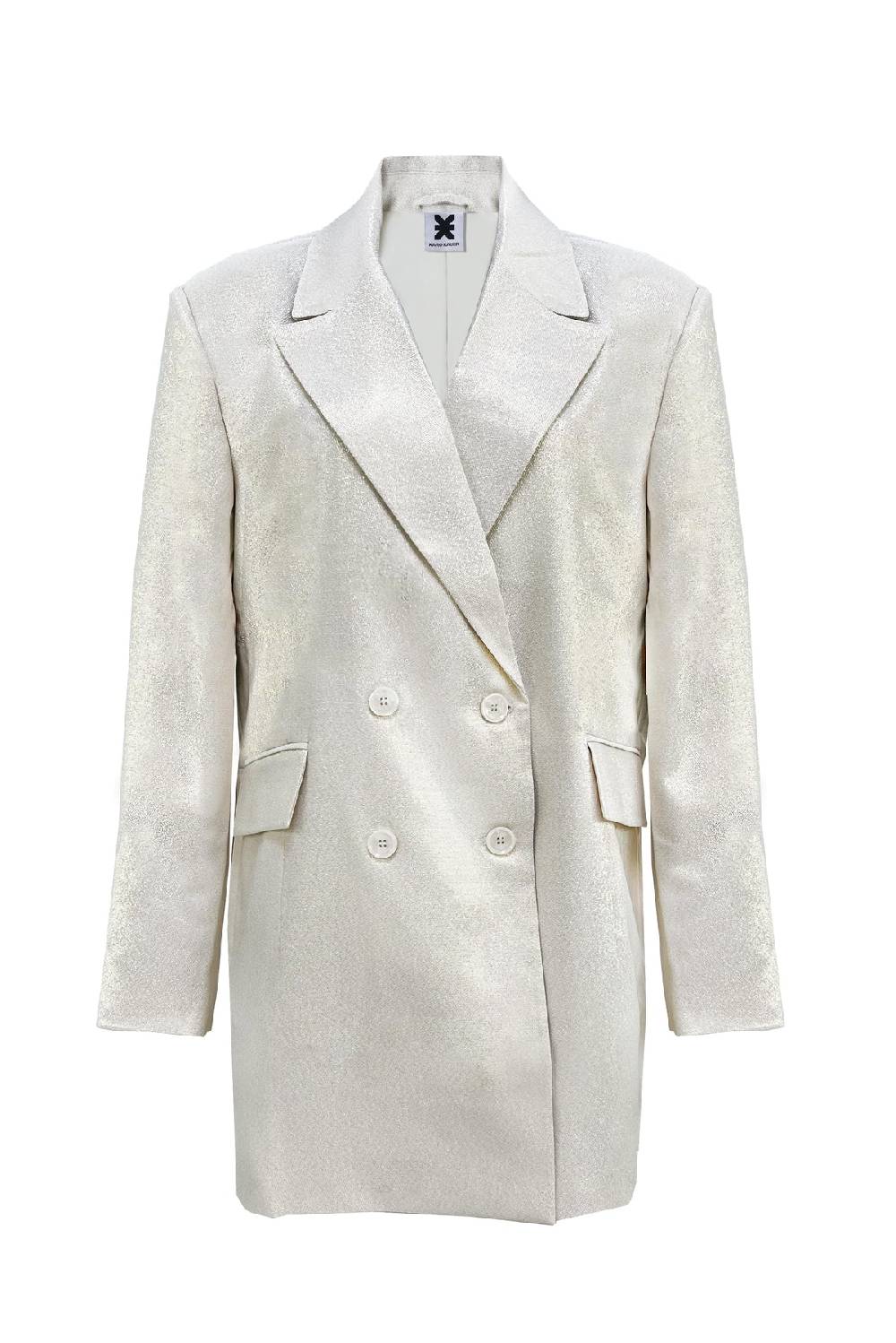 Karo Kauer Glam Blazer Dress Champagner Fabrikverkauf