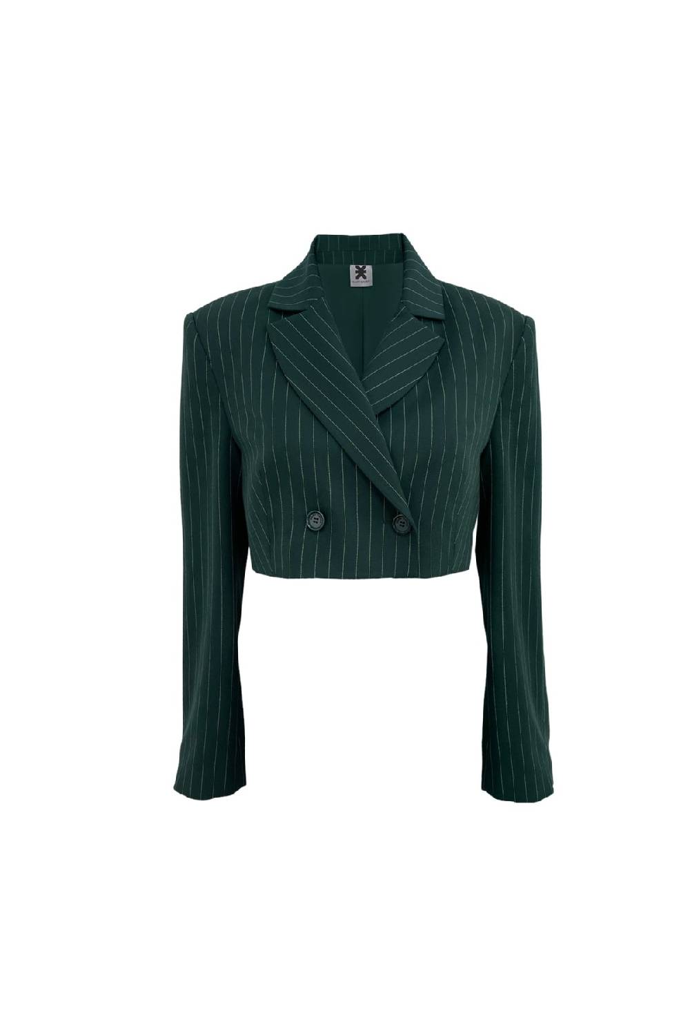 Karo Kauer Blazer Short Sapphire Green Meist gekauft