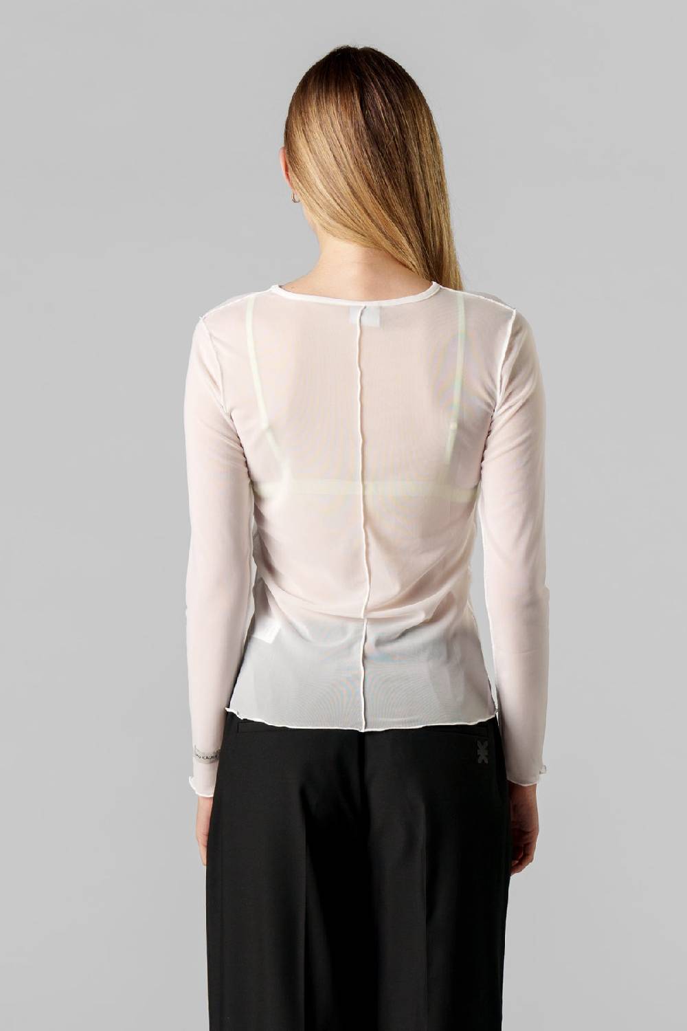 Karo Kauer Mesh Longsleeve Creme Outlet