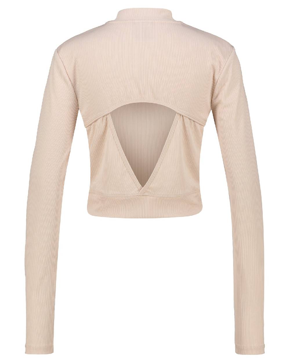 Karo Kauer Cropped Shirt White Pearl Hotsell