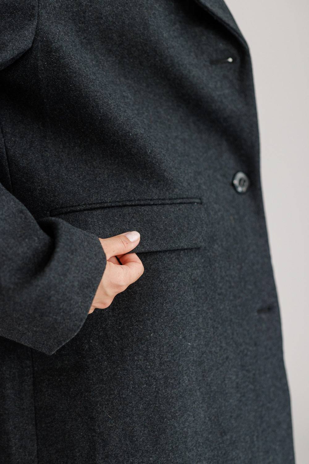 Karo Kauer Coat Oversize Grey Schlussverkauf