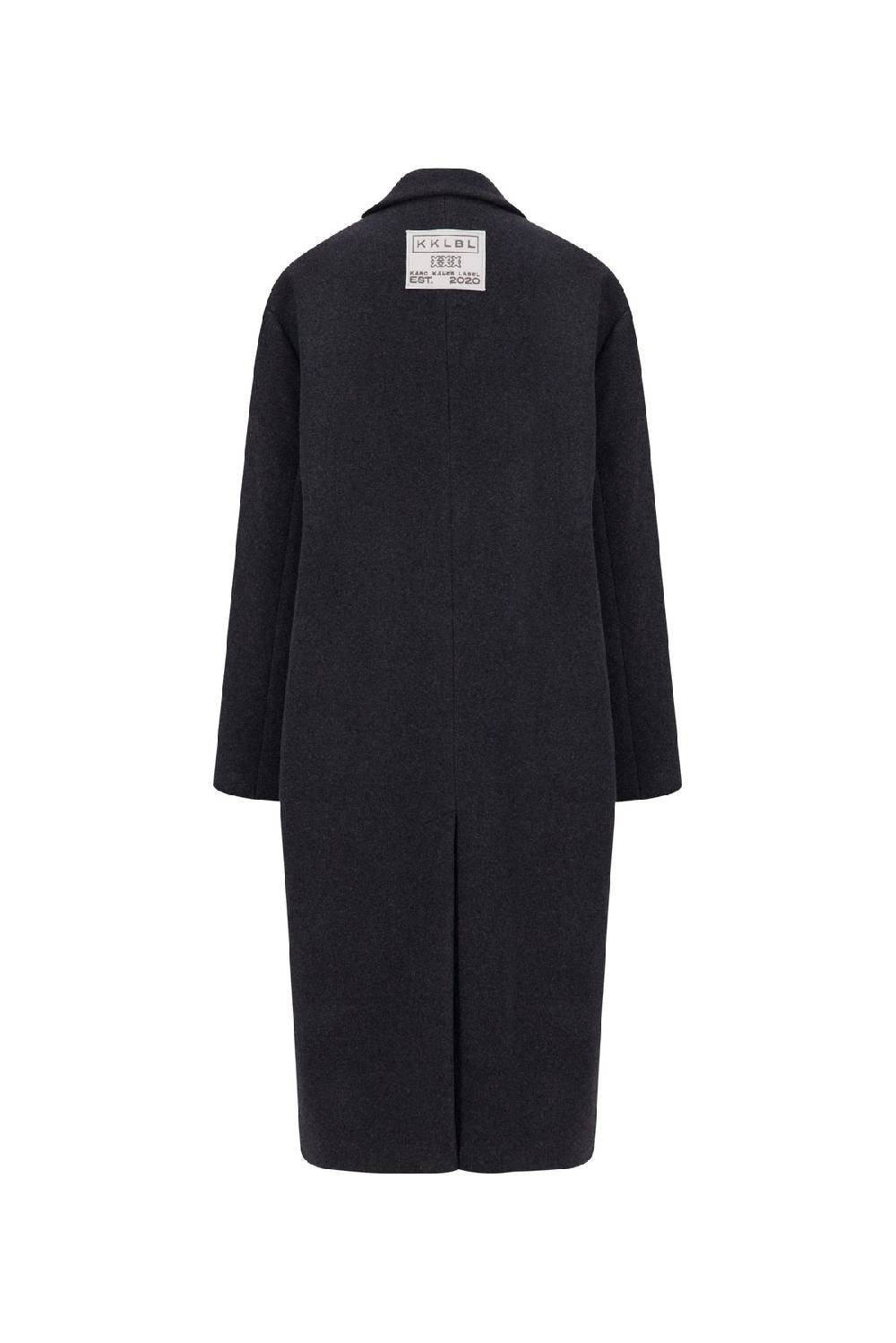 Karo Kauer Coat Oversize Grey Schlussverkauf