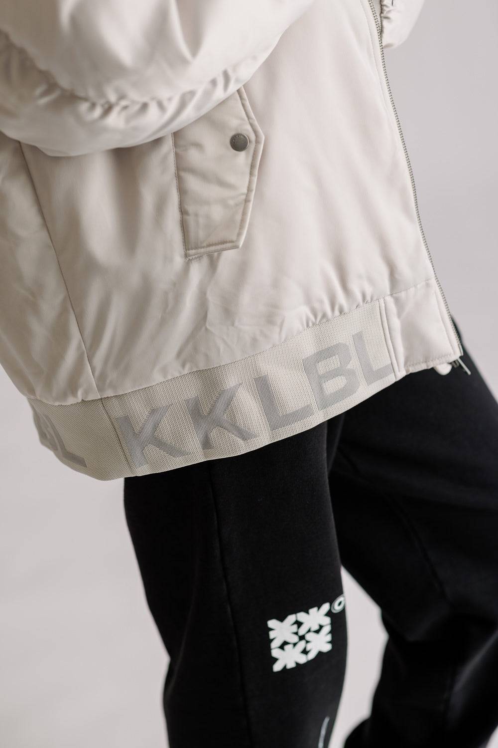 Karo Kauer Bomberjacket Silver Grey Online