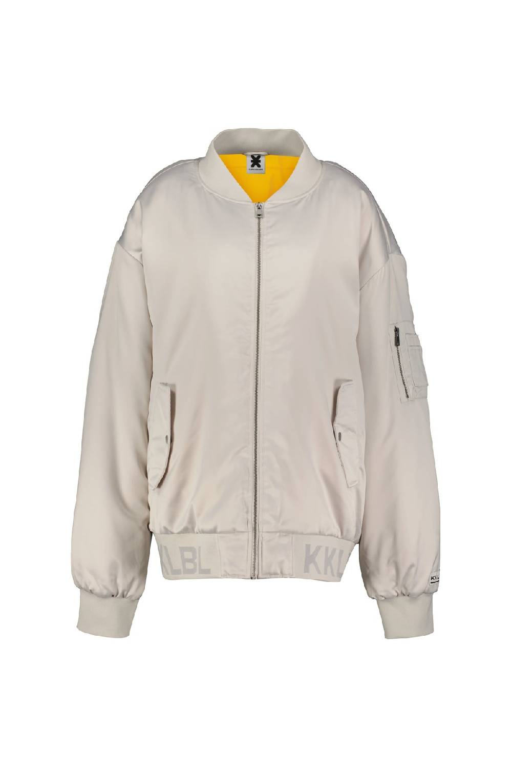 Karo Kauer Bomberjacket Silver Grey Online