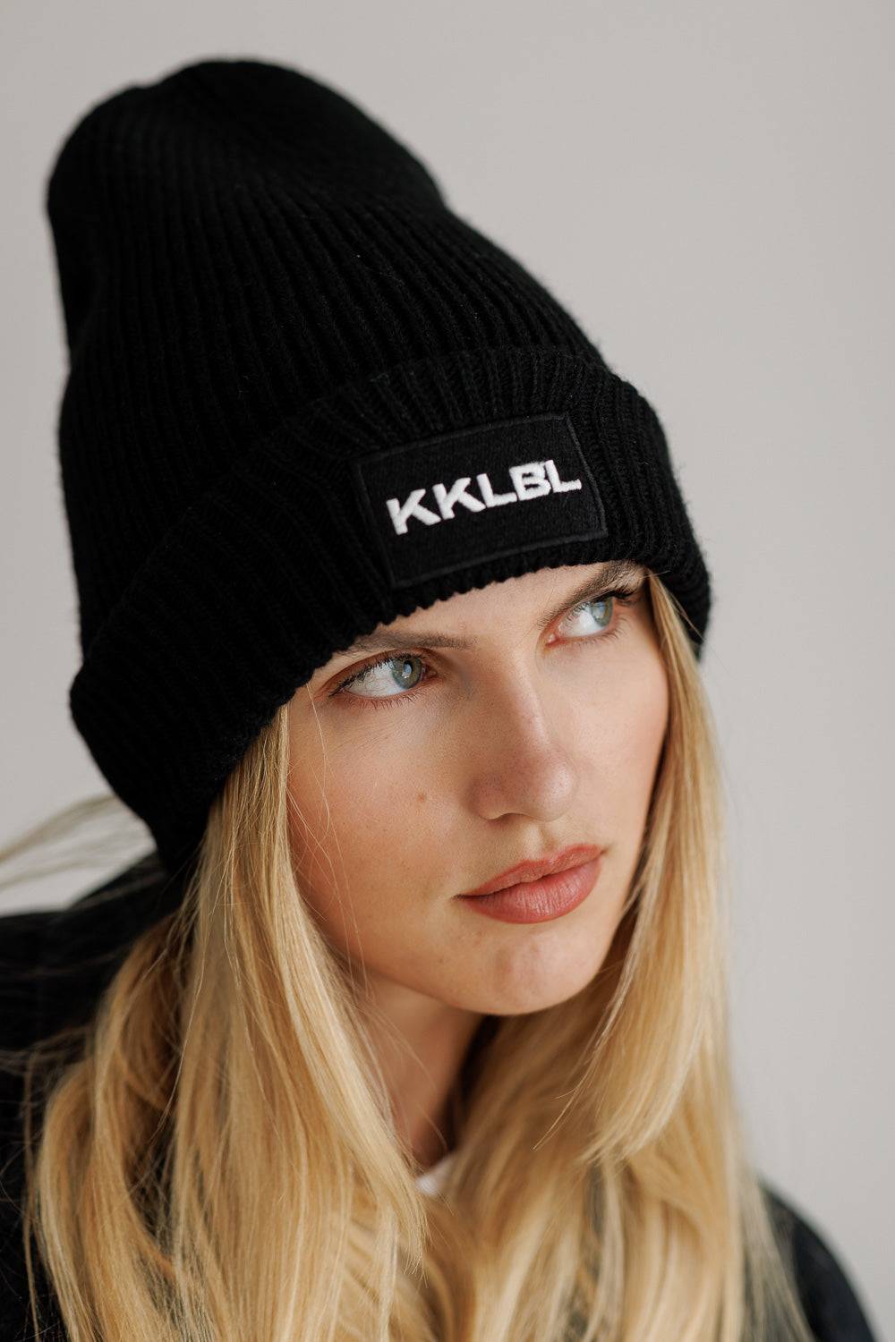Karo Kauer Beanie Black Auslauf