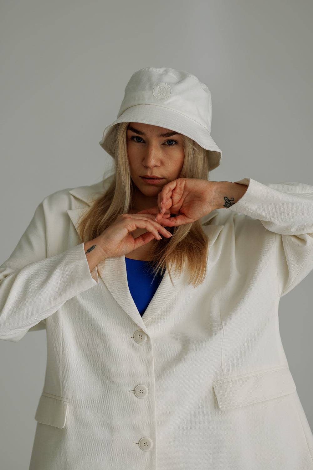 Karo Kauer Bucket Hat Offwhite Angebote