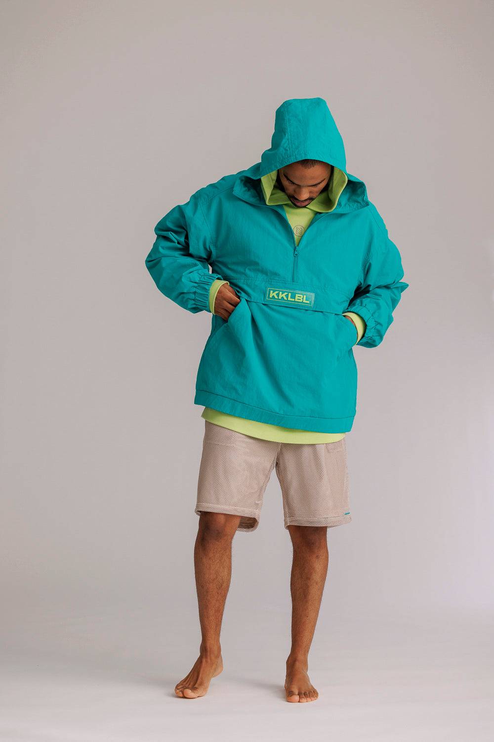 Karo Kauer Windbreaker Tile Blue Angebote