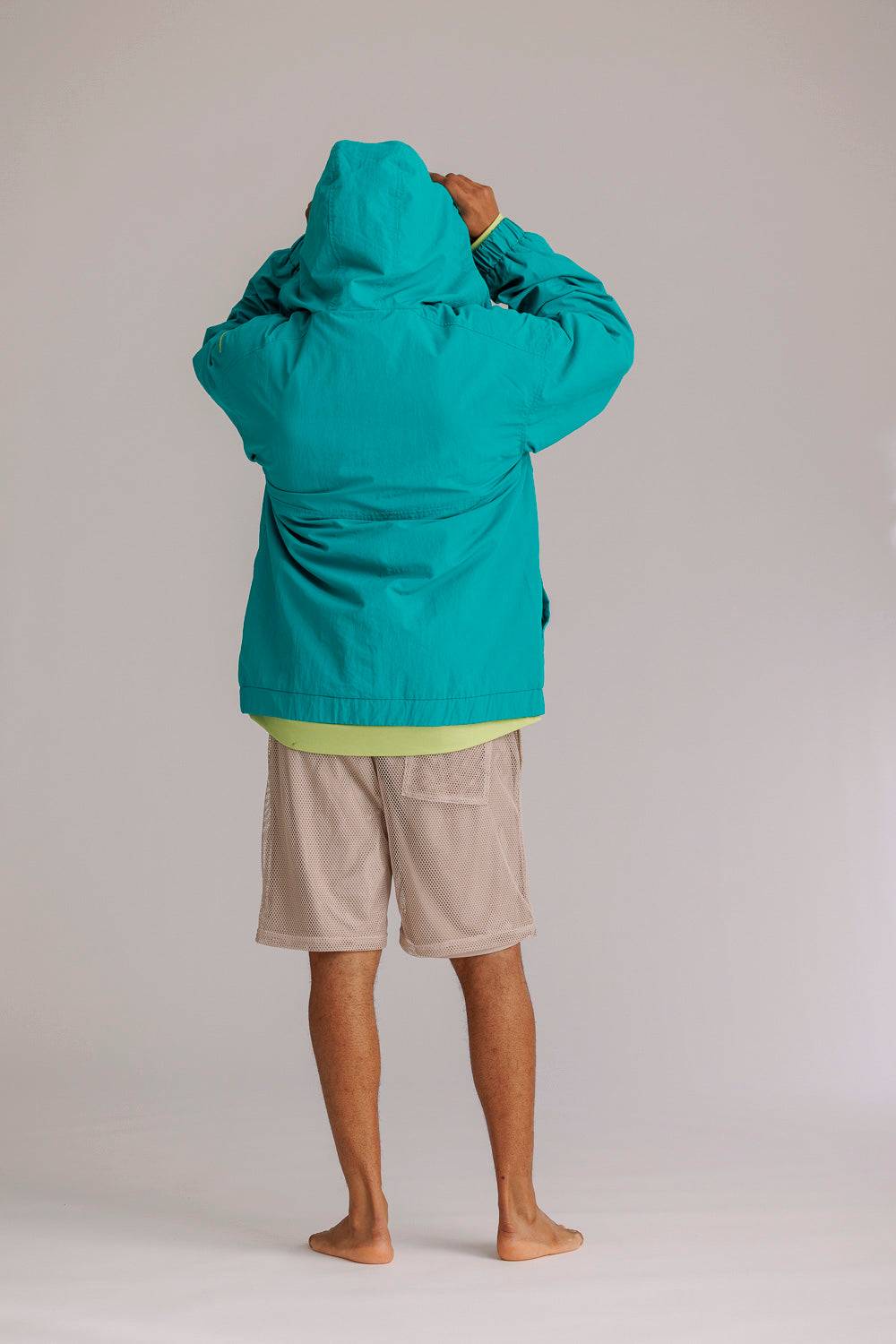 Karo Kauer Windbreaker Tile Blue Angebote