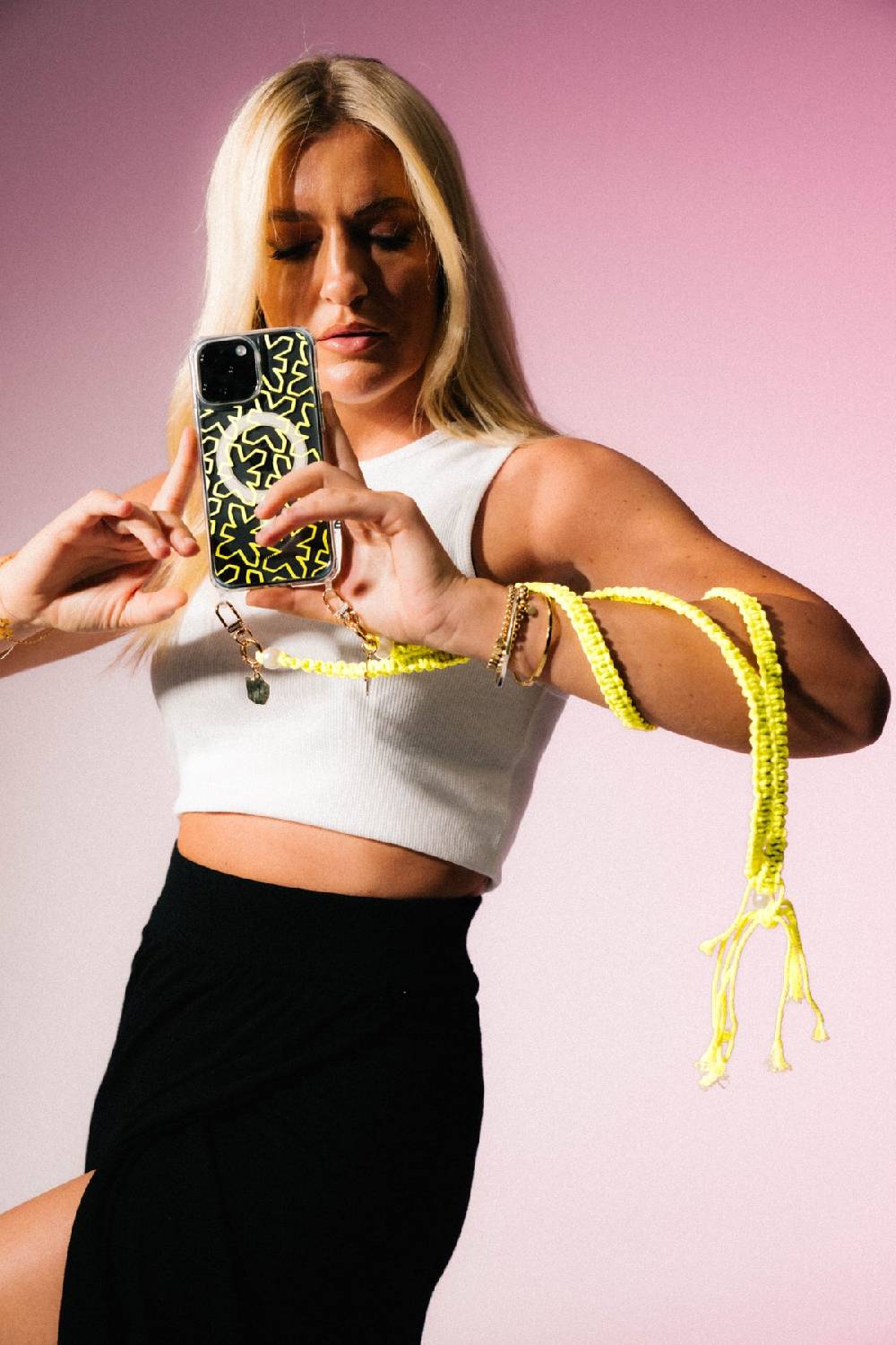 Karo Kauer Smartphone Case Logo Clear Outlet