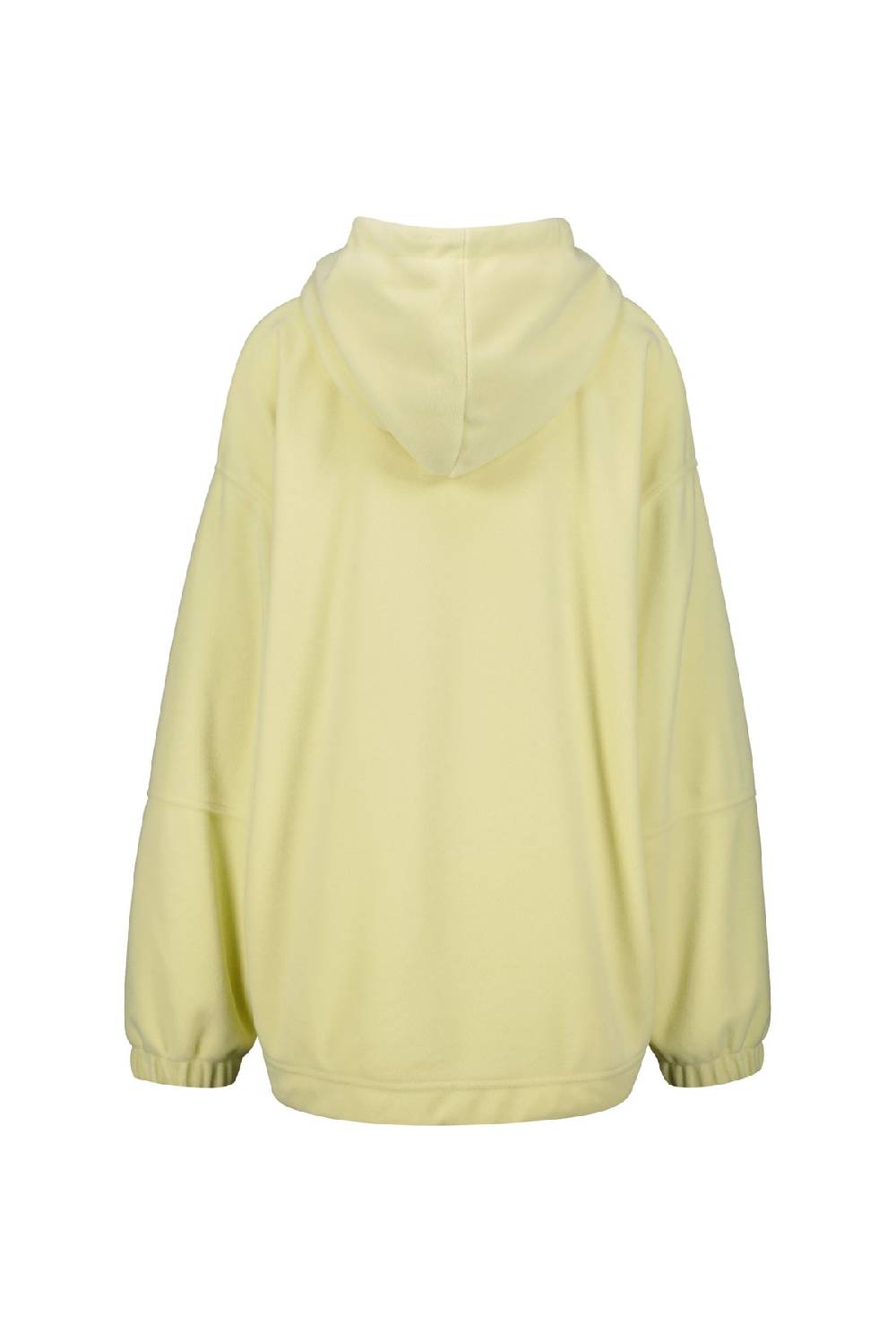 Karo Kauer Zipped Fleece Light Yellow Schlussverkauf