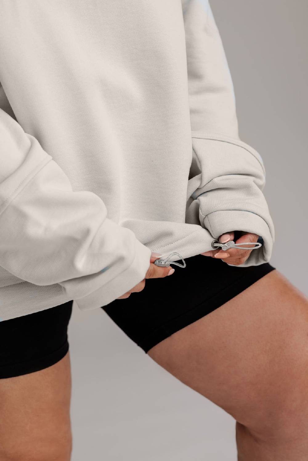 Karo Kauer Zipped Sweater Silver Grey Meist gekauft