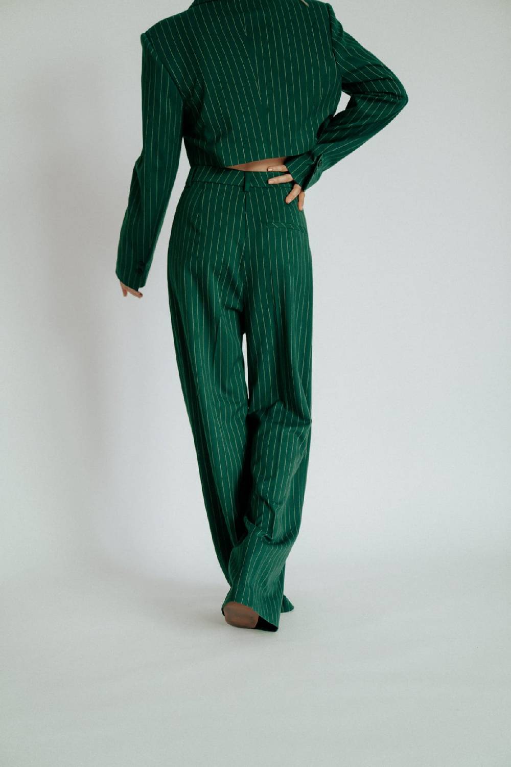 Karo Kauer Formal Pants Sapphire Green Auslauf