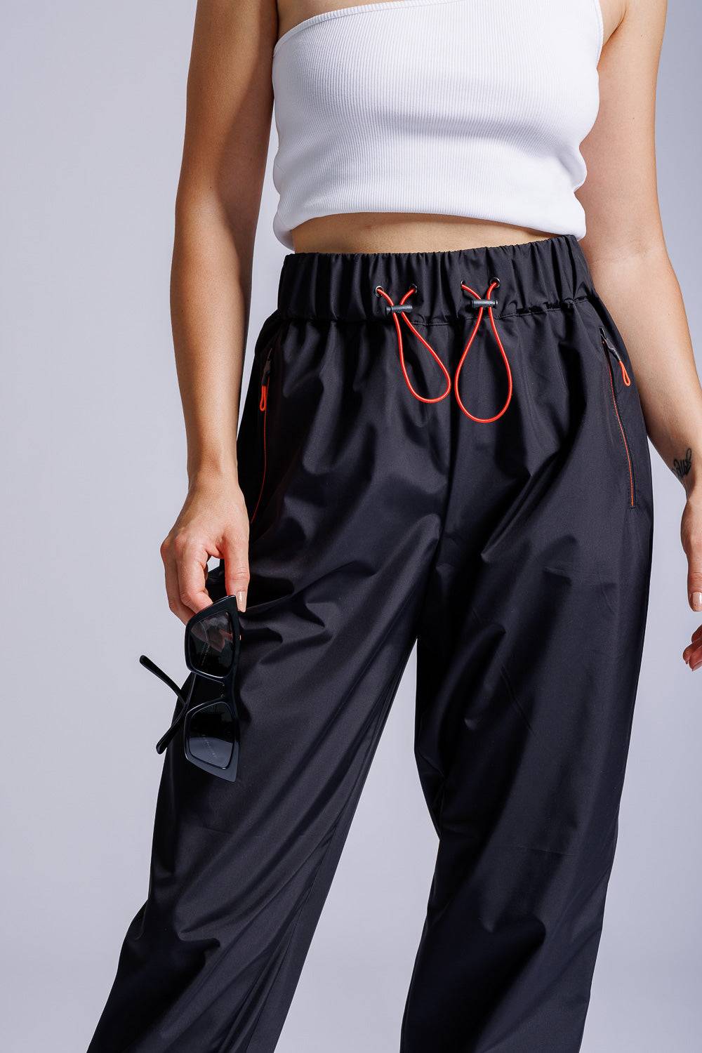 Karo Kauer Trackpants Black Verkauf