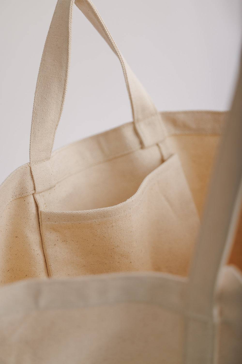 Karo Kauer Canvas Bag Offwhite Günstiger Verkauf