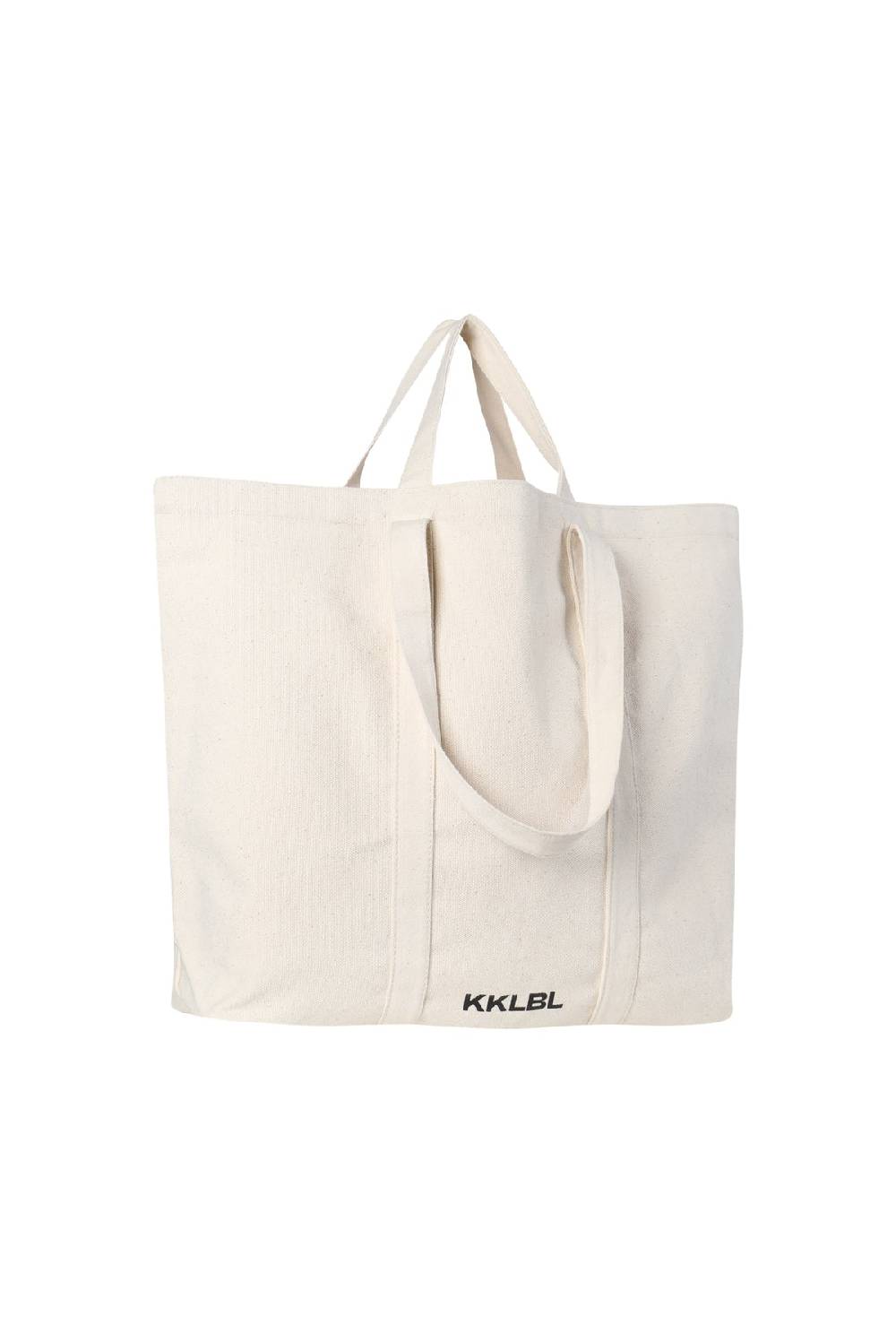 Karo Kauer Canvas Bag Offwhite Günstiger Verkauf