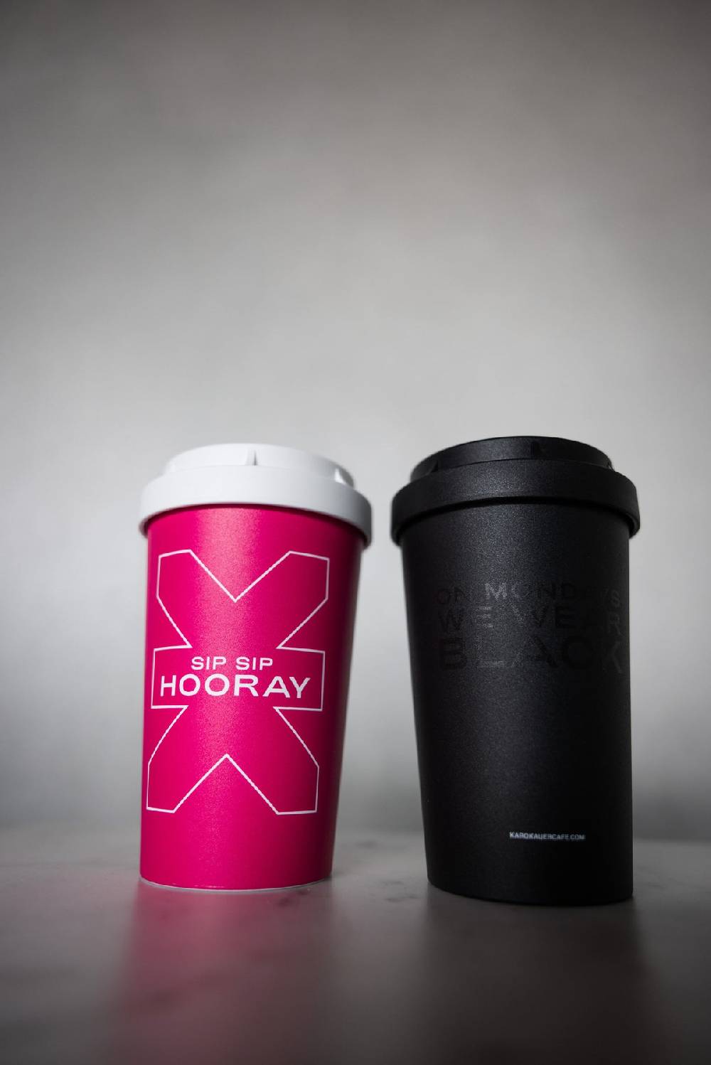 Karo Kauer Coffee Cup Pink – Café Edition Blitzverkäufe