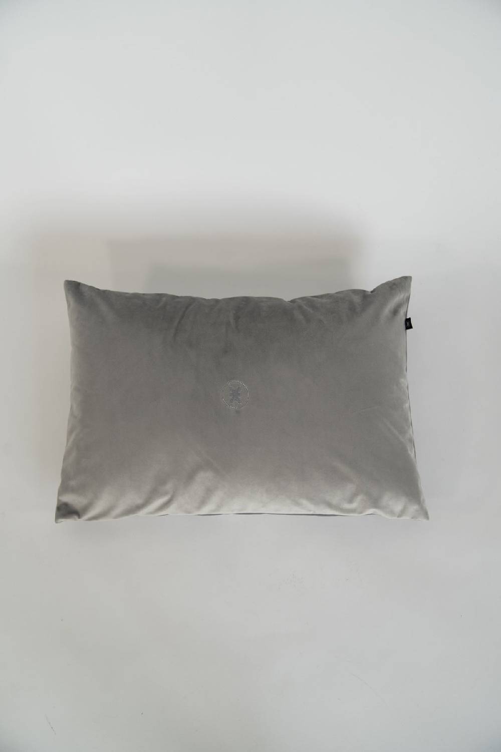 Karo Kauer Pillowcase Multiply Velvet Grey Verkauf