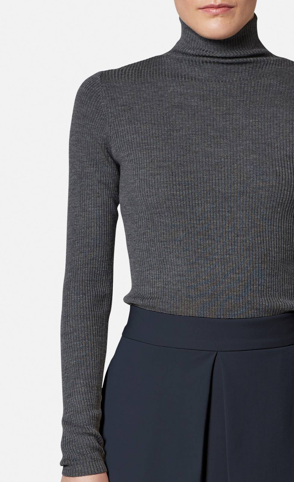 Kiefermann Miminita Rollkragenpullover aus Merinowolle Fabrikverkauf