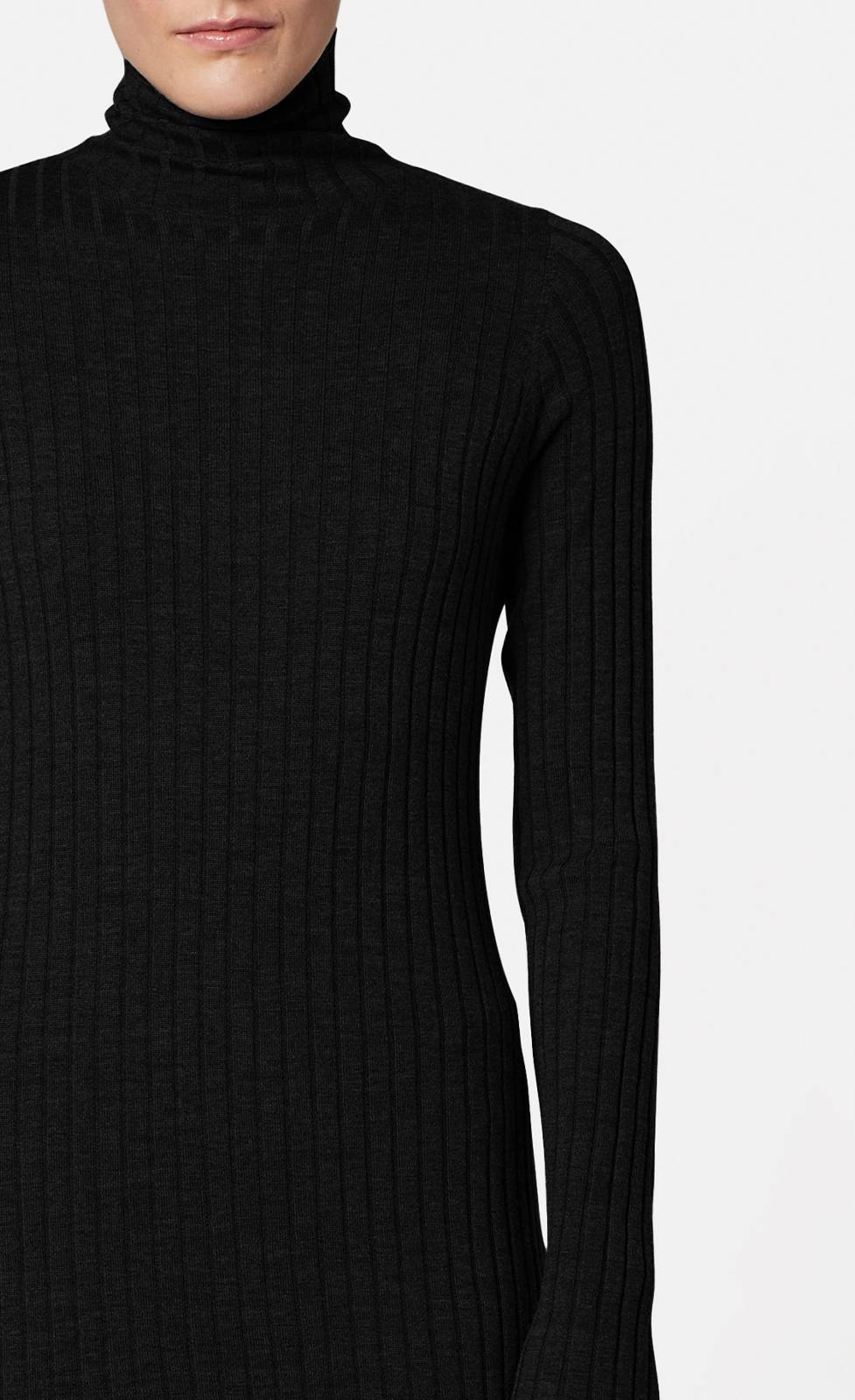 Kiefermann Filja Geripptes Strickkleid aus Merinowolle Discount Store für neue Produkte