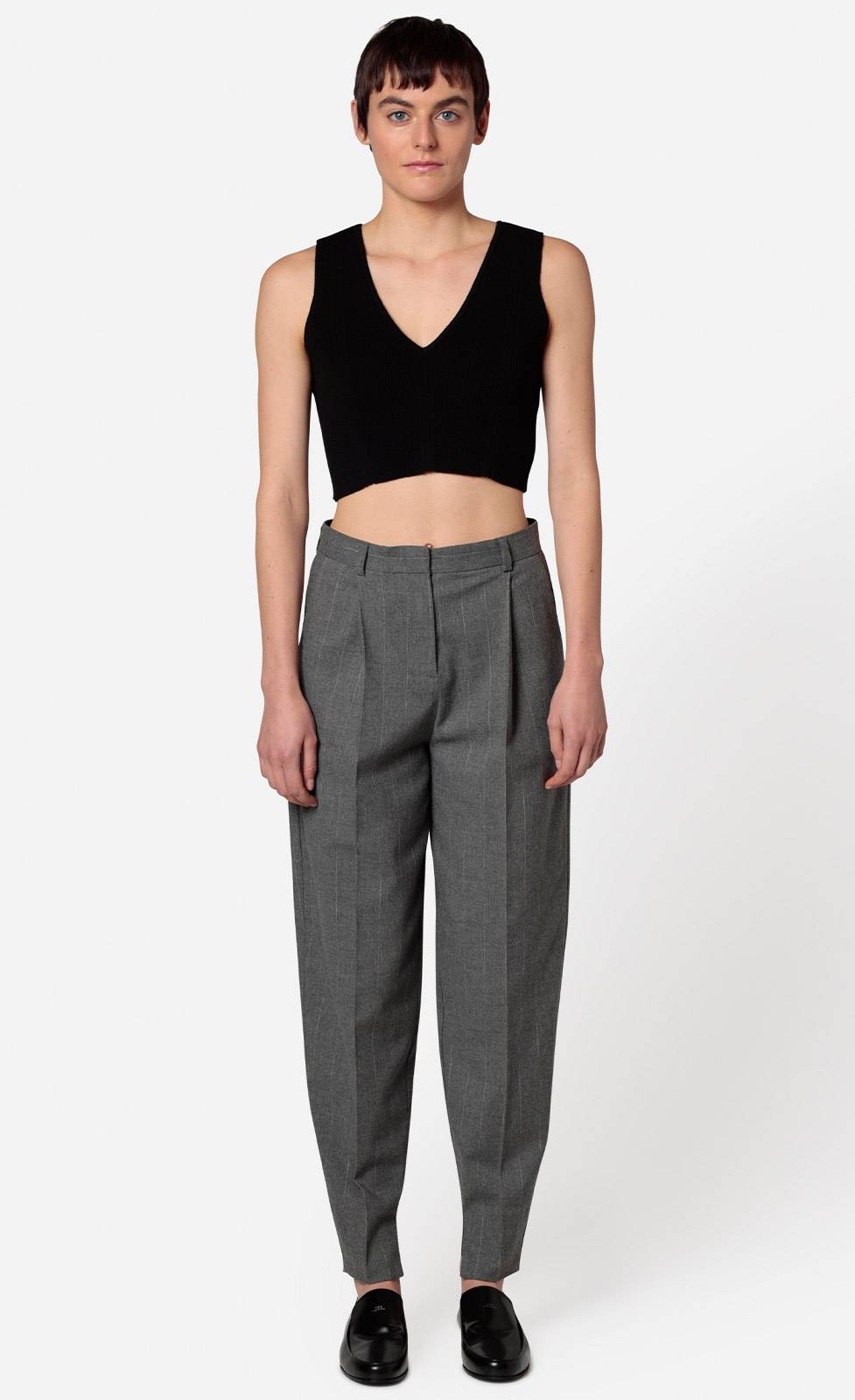 Kiefermann Sovia Cropped Stricktop aus Viskosematerial Outlet