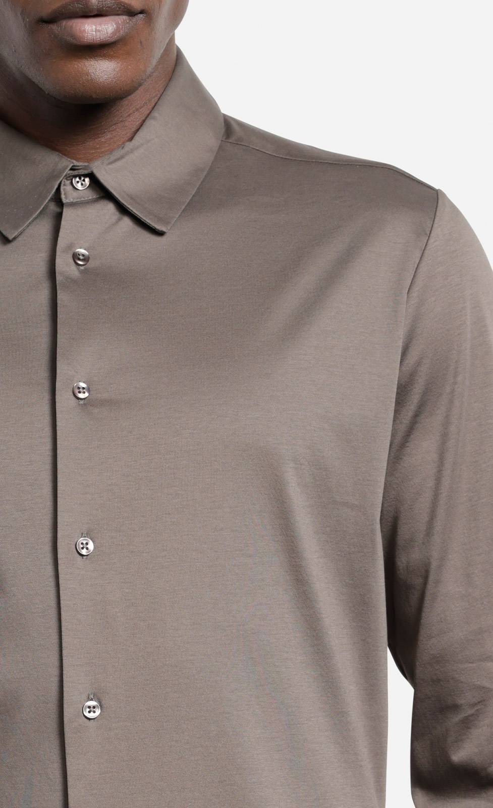 Kiefermann Piuss Jerseyhemd aus merzerisierter Baumwolle Outlet