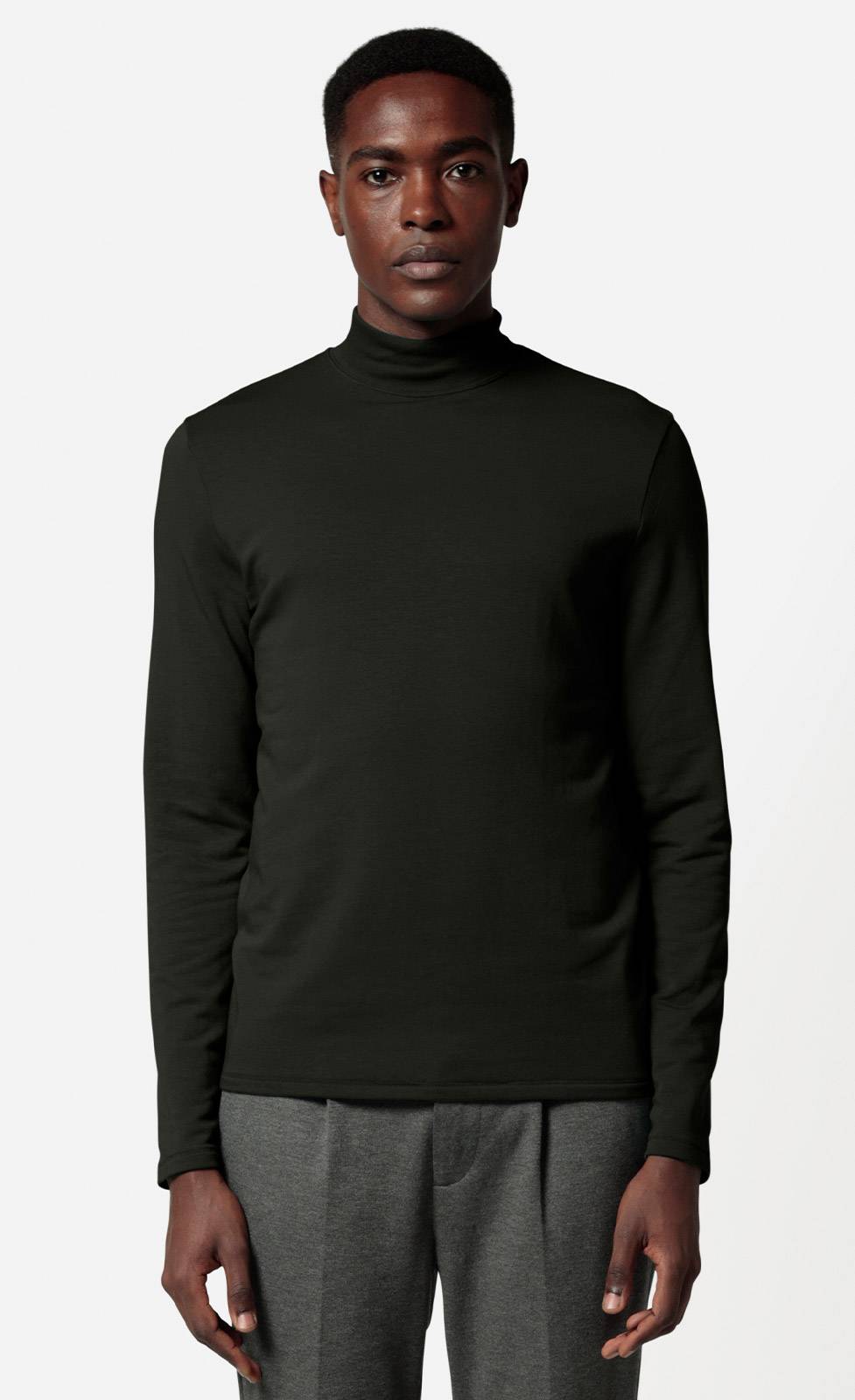 Kiefermann Janken Sweatshirt mit hohem Kragen Auslauf