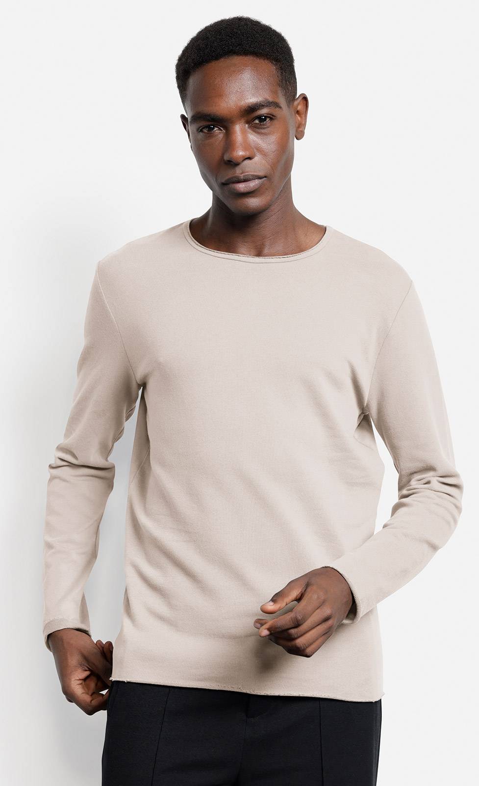 Kiefermann Frankon Langarmshirt aus Bio-Baumwollsweat Angebote