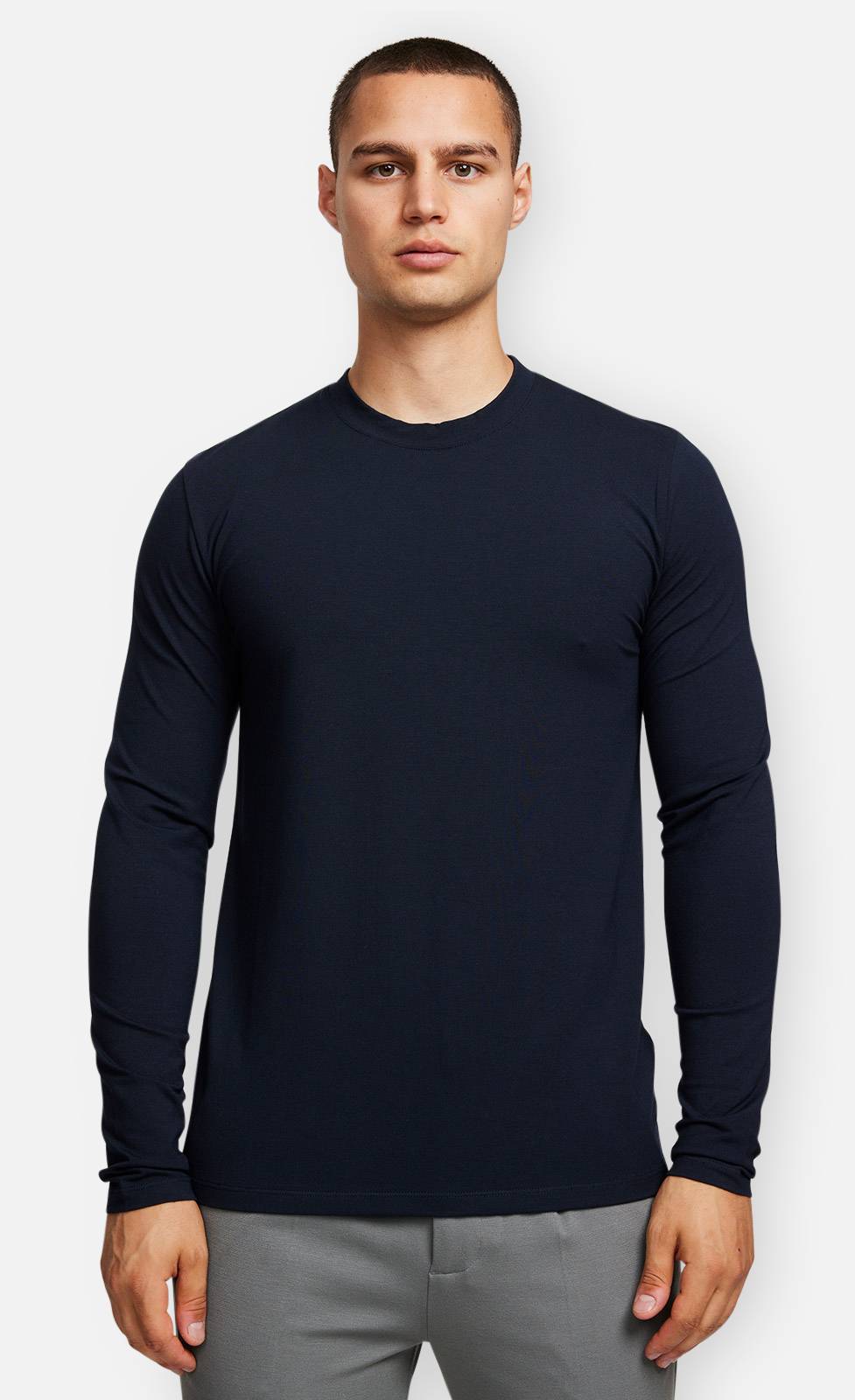 Kiefermann Alberts Rundhals Langarmshirt im Angebot