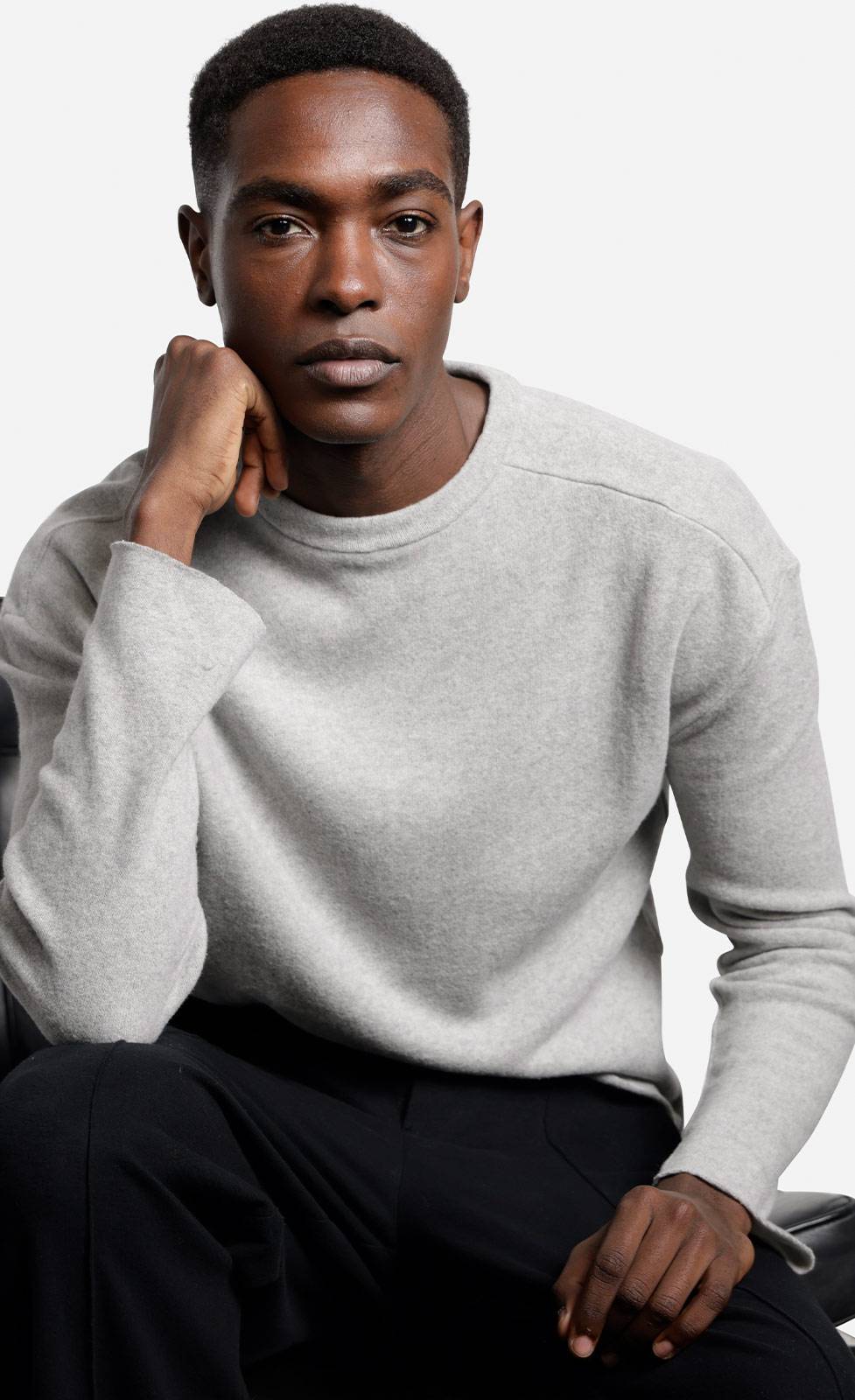 Kiefermann Eugeno Sweatshirt aus gebrushter Ware Günstiger Verkauf