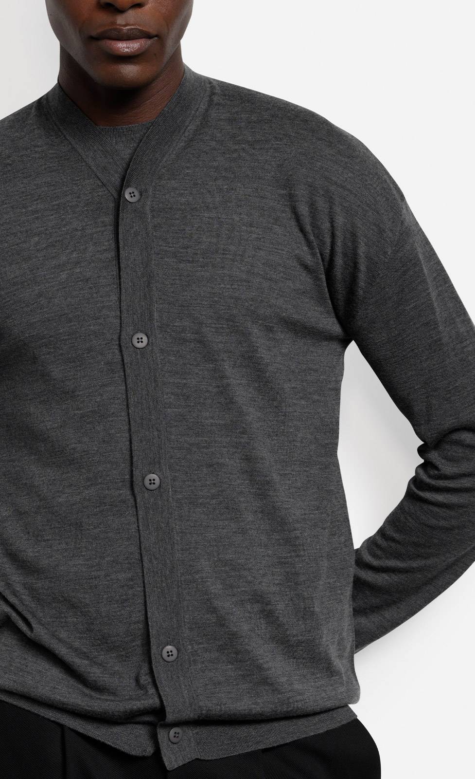 Kiefermann Bernold Strickjacke mit V-Ausschnitt Angebote