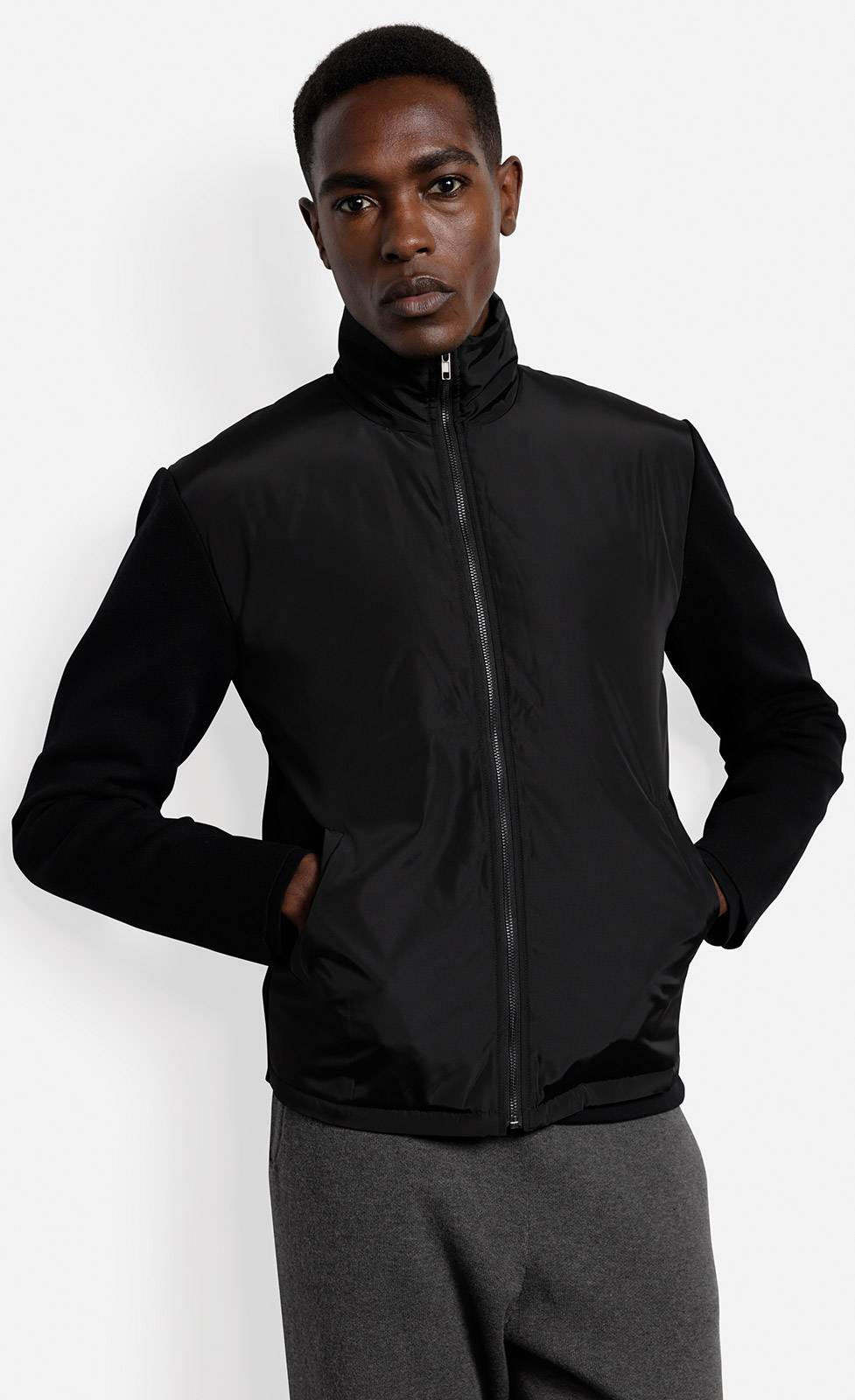 Kiefermann Marlono Jacke aus Materialmix Hotsell