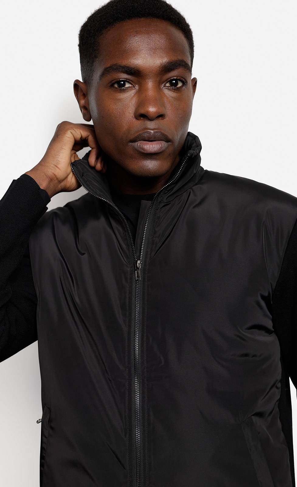 Kiefermann Marlono Jacke aus Materialmix Hotsell
