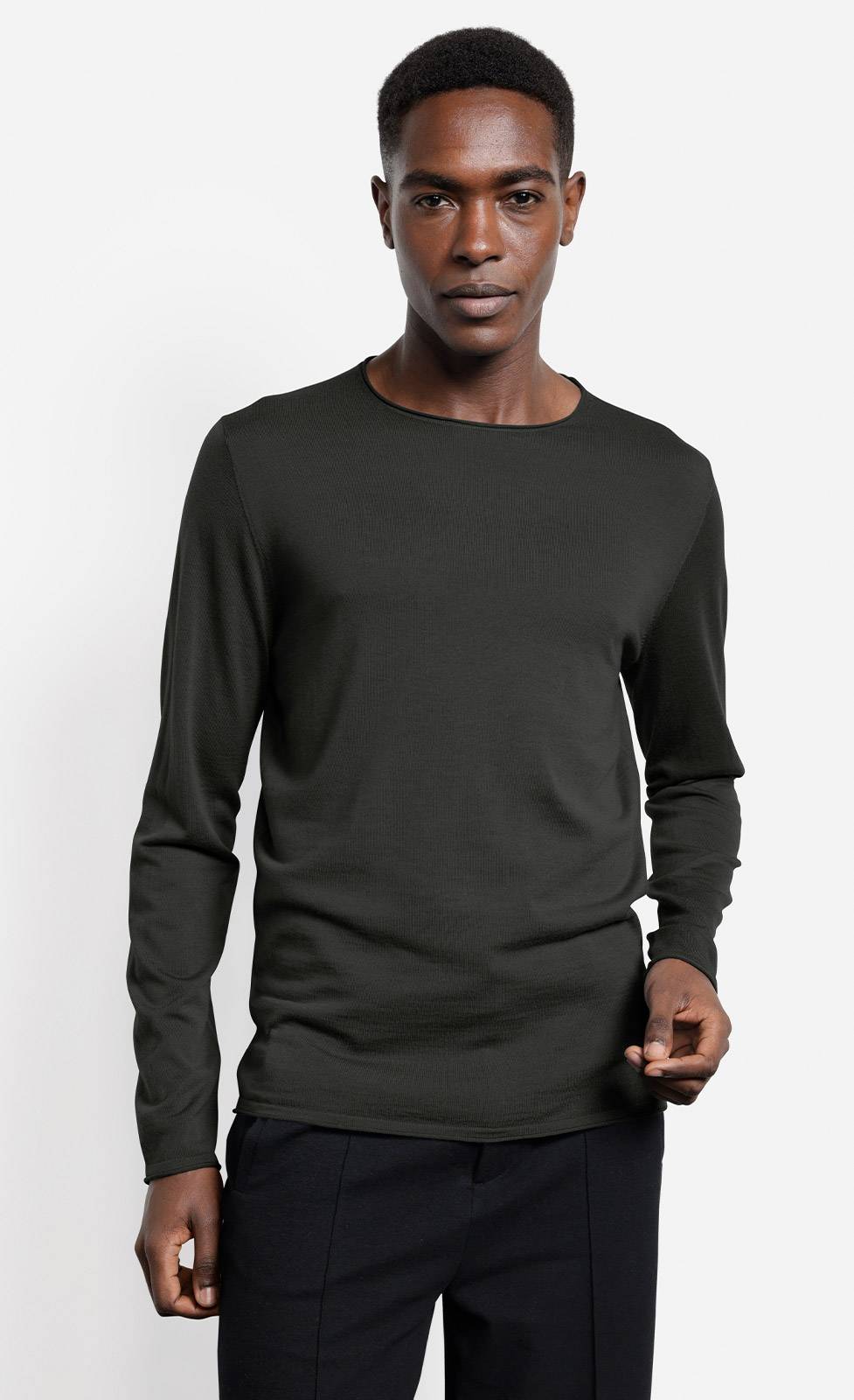 Kiefermann Benjaminn Merino Strickpullover Günstiger Verkauf