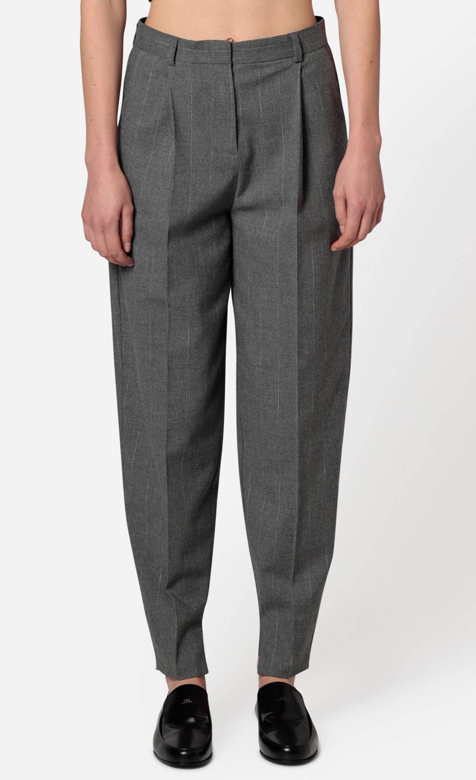 Kiefermann Klea Nadelstreifenhose mit schmalem Saum Outlet