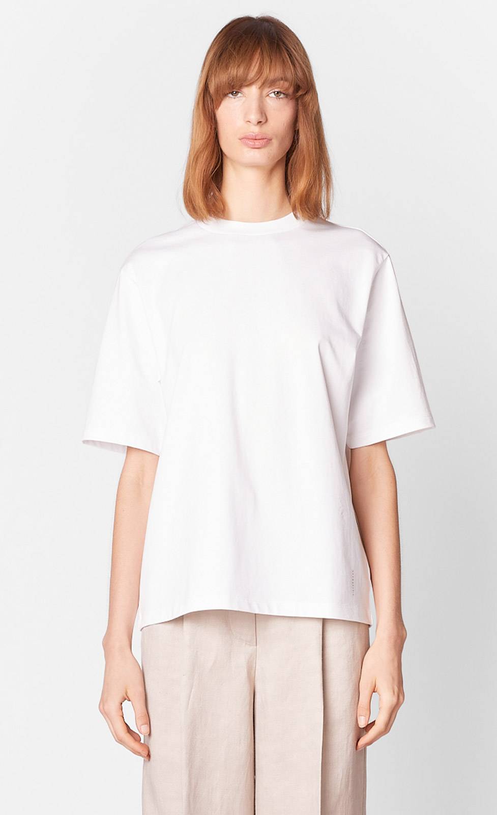 Kiefermann Jettas T-Shirt aus Baumwolle mit Logoprint im Angebot
