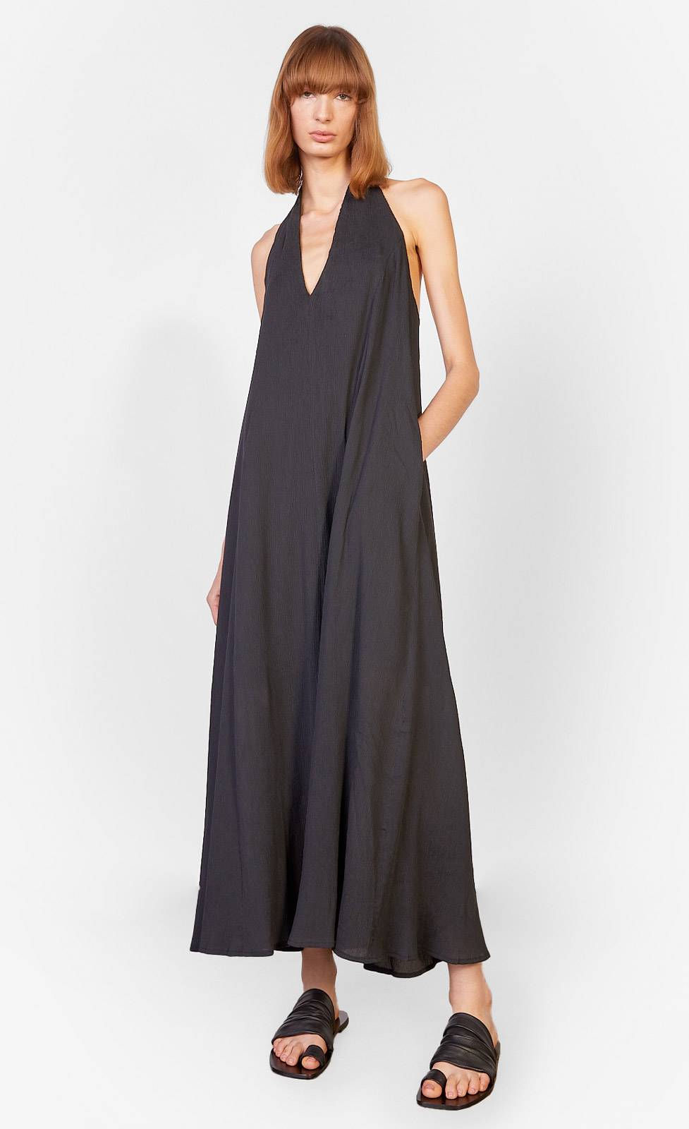 Kiefermann Vivien Neckholder-Kleid aus Seidenmaterial Meist gekauft