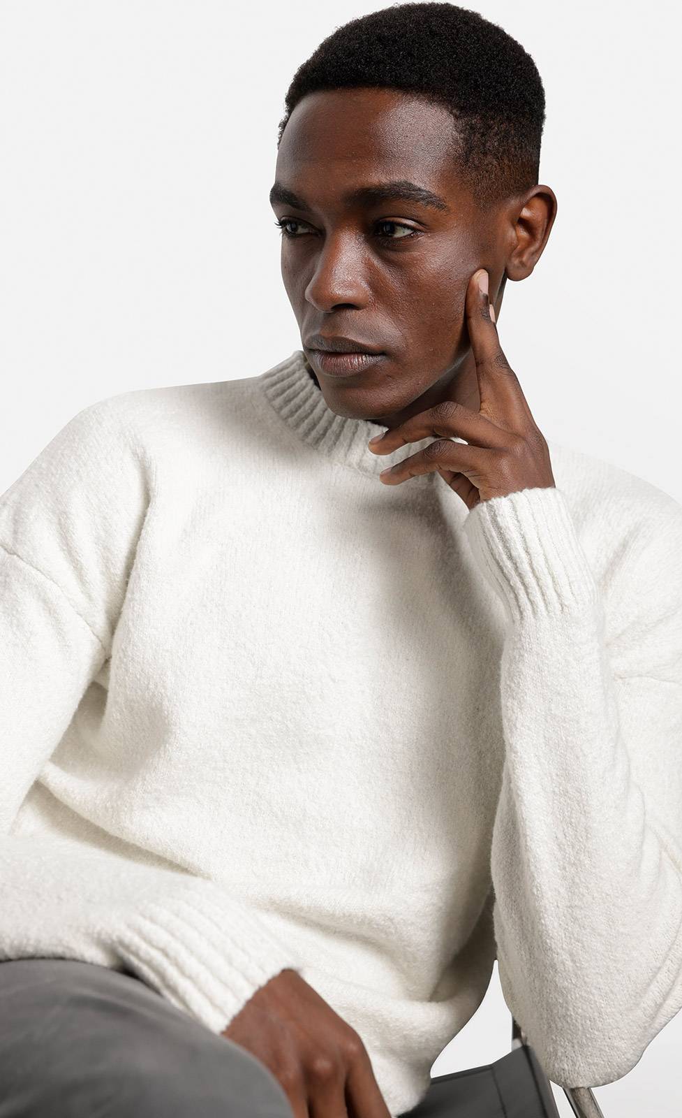 Kiefermann Janniso Pullover aus Bouclégarn Hotsell