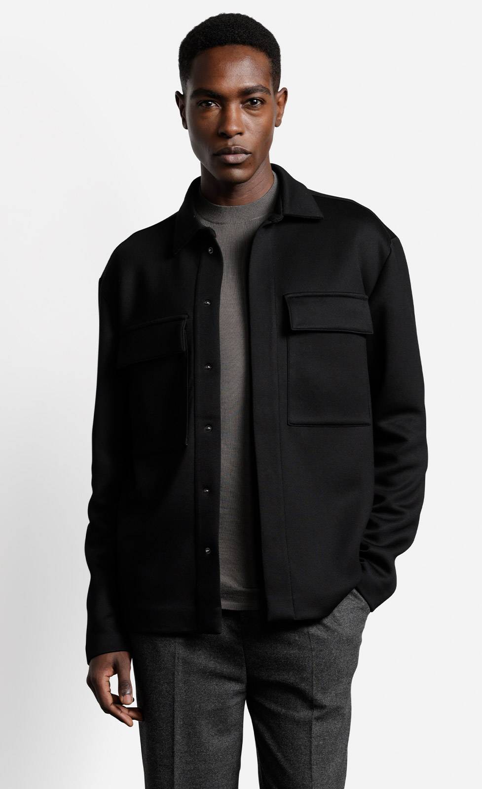 Kiefermann Enrike Overshirt aus Viskose mit Taschen Angebote